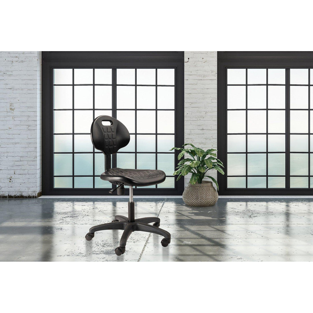 Kangaroo Polyurethane Task Chair, Desk Height