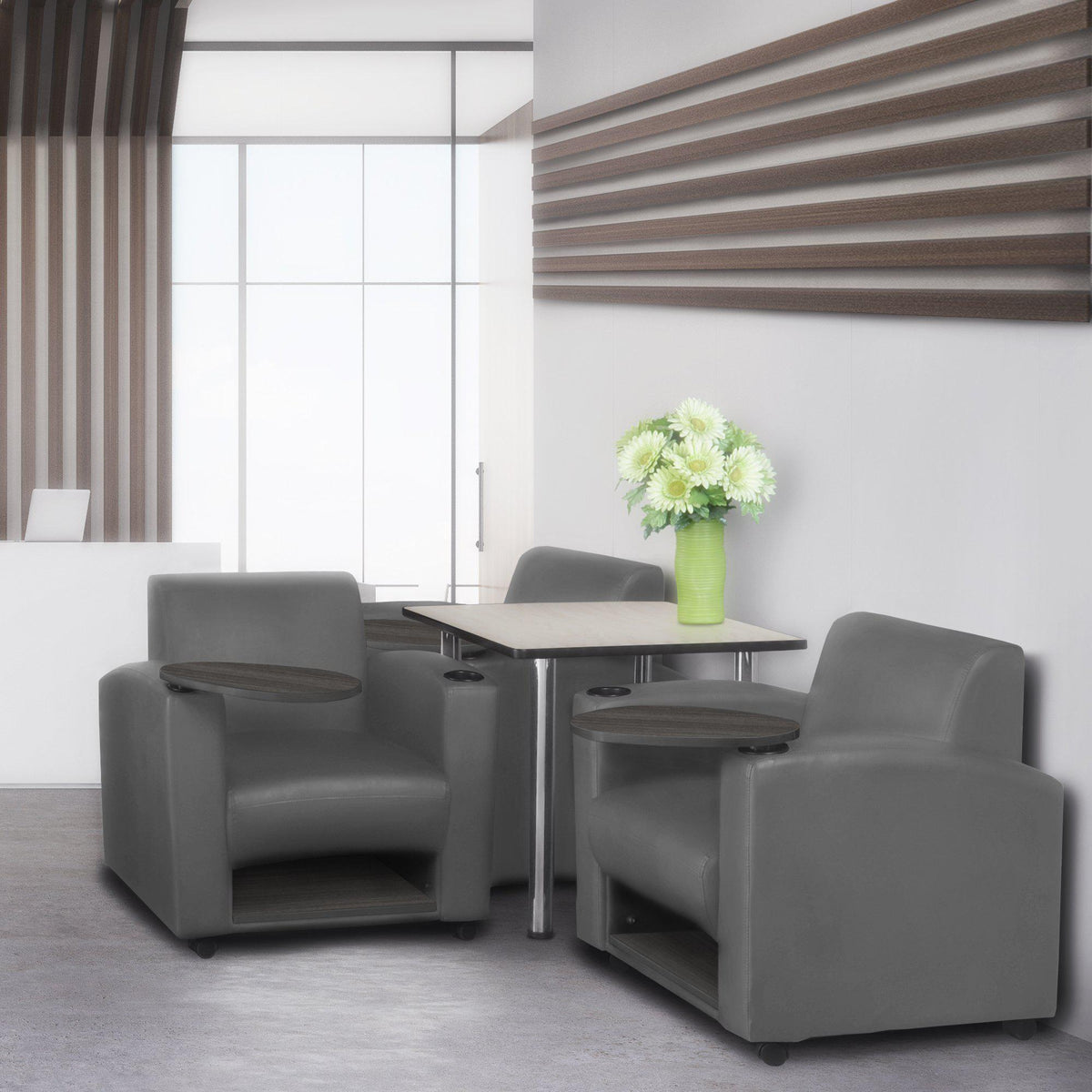 Nova Tablet Arm Chair with Storage