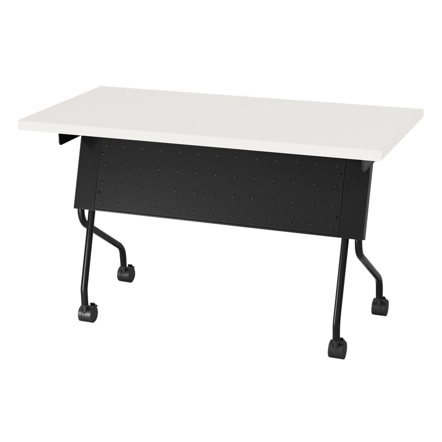 Folding/Nesting Mobile Training Tables, Rectangular, 48" x 24" x 29.5" H