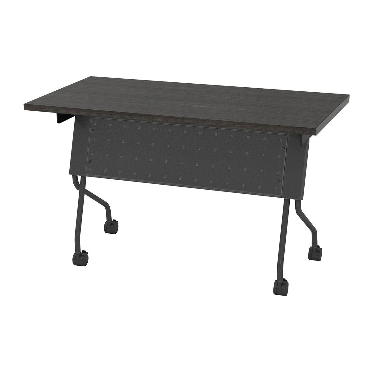 Folding/Nesting Mobile Training Tables, Rectangular, 48" x 24" x 29.5" H