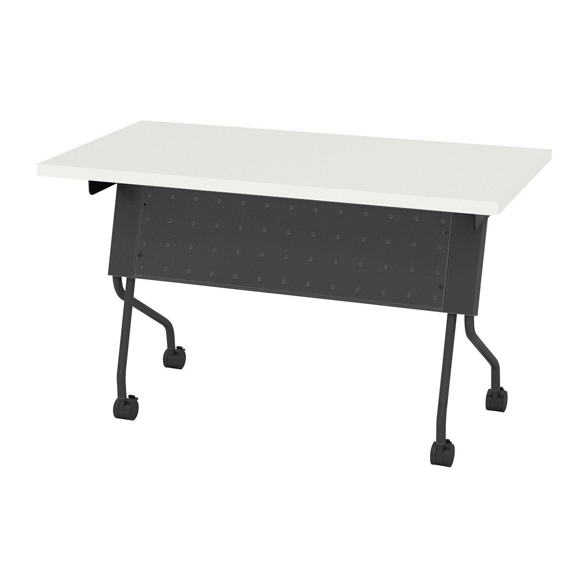 Folding/Nesting Mobile Training Tables, Rectangular, 48" x 24" x 29.5" H