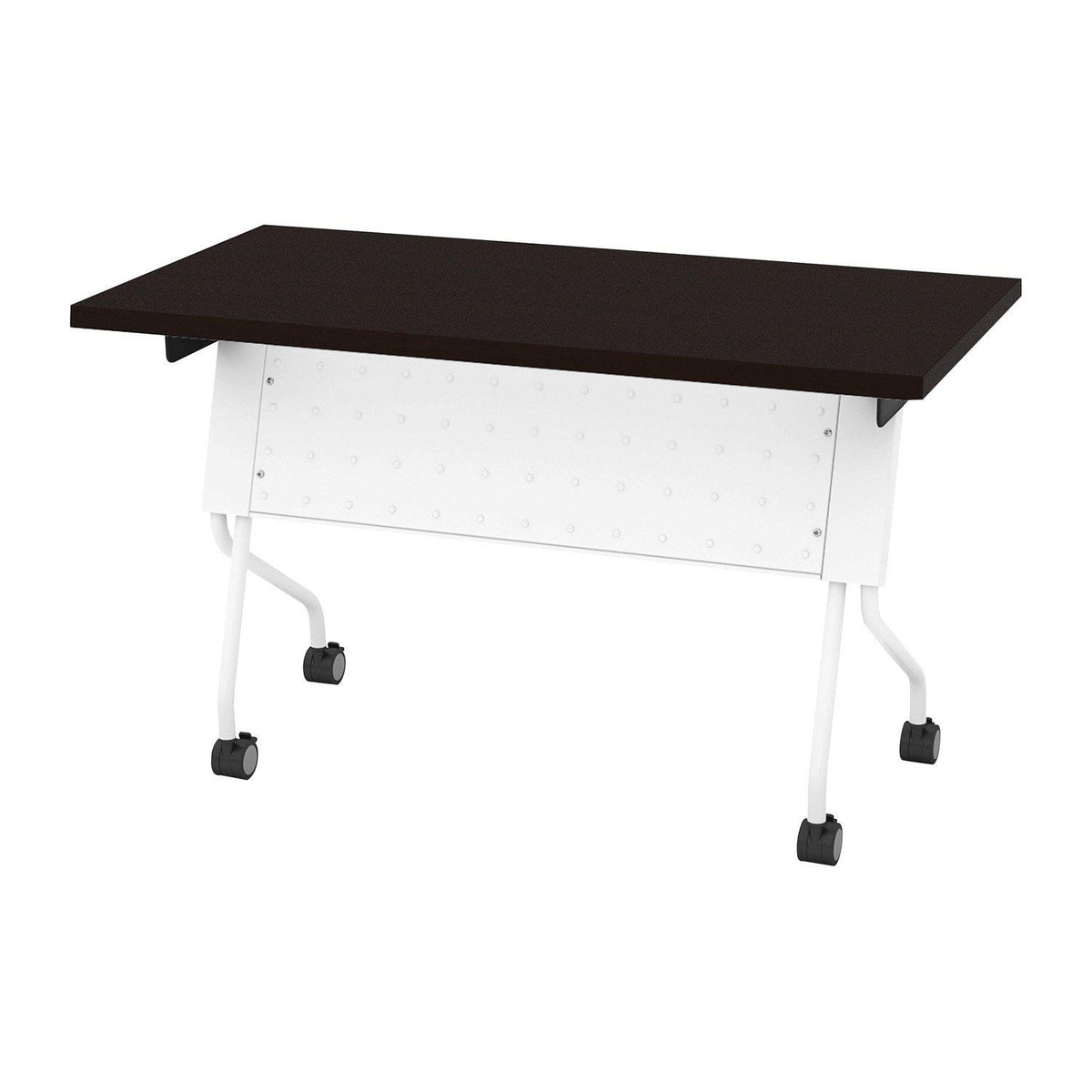 Folding/Nesting Mobile Training Tables, Rectangular, 48" x 24" x 29.5" H