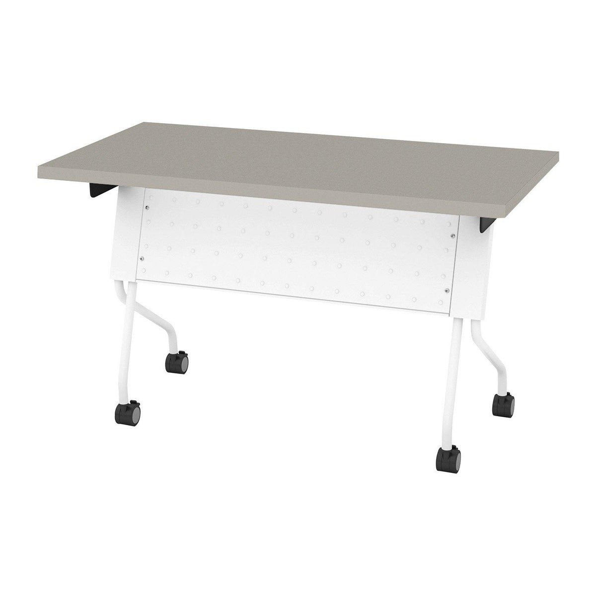 Folding/Nesting Mobile Training Tables, Rectangular, 48" x 24" x 29.5" H