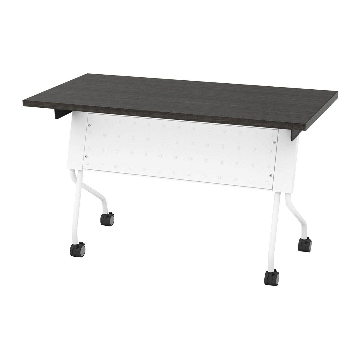 Folding/Nesting Mobile Training Tables, Rectangular, 48" x 24" x 29.5" H