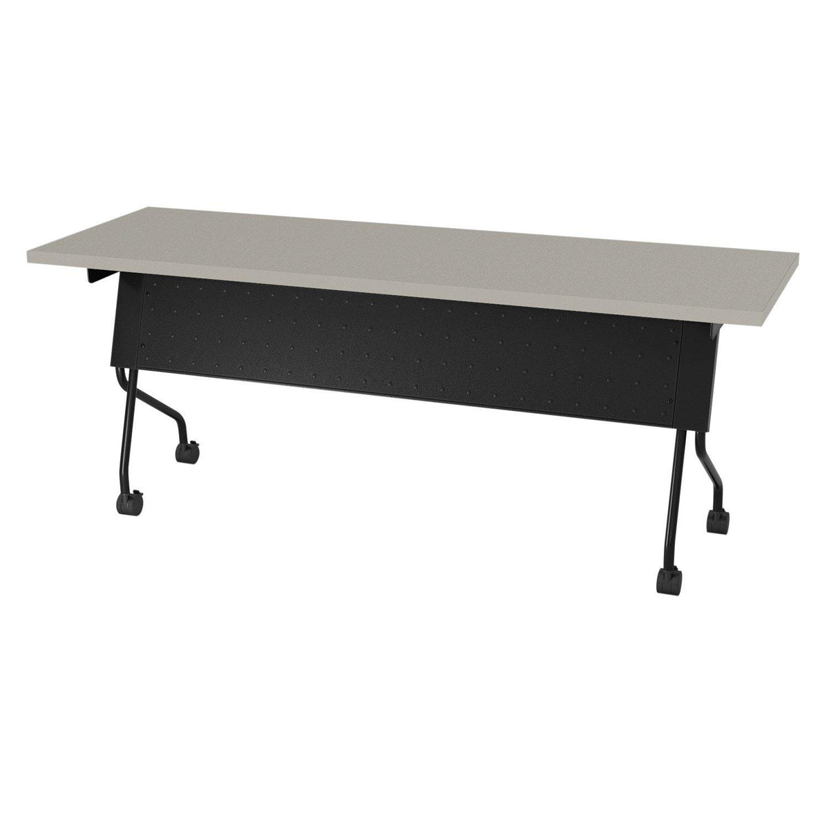 Folding/Nesting Mobile Training Tables, Rectangular, 72" x 24" x 29.5" H