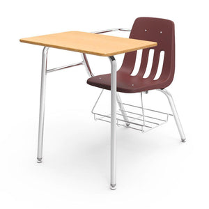 9000 Series Combo Unit with 18" x 24" Top-Desks-Wine-Fusion Maple-
