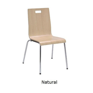 Jive Stack Chair, Wood Laminate Seat