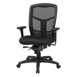 ProGrid® High Back Managers Chair with Silver Ion Technology Dillon Seat, Adjustable Arms and Seat Slider