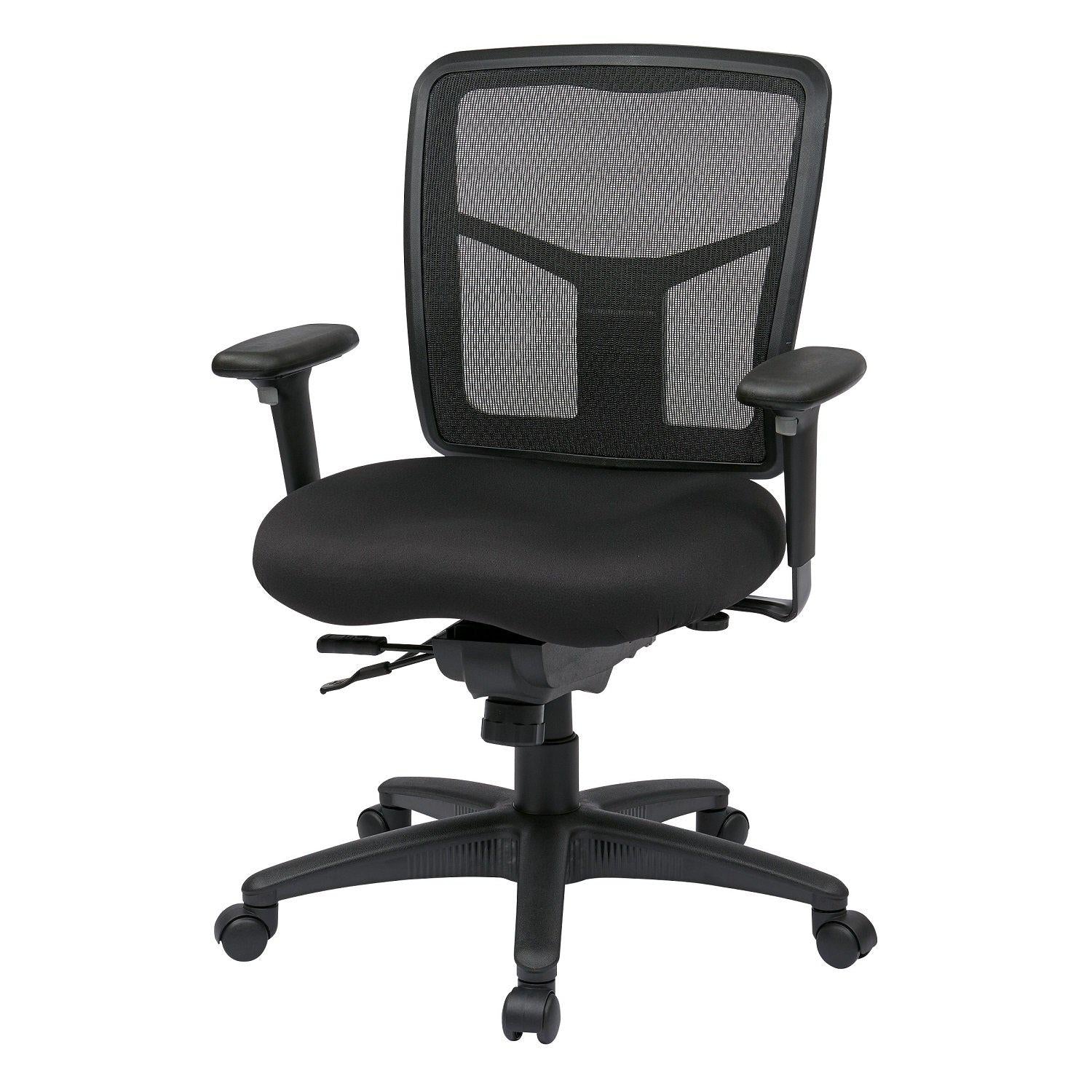 ProGrid® Mesh Back Manager's Chair with 3-Way Adjustable Arms and Seat Slider