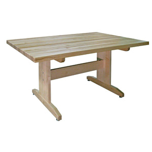 Art Table, 42" x 60" Hard Maple Top, 30" High