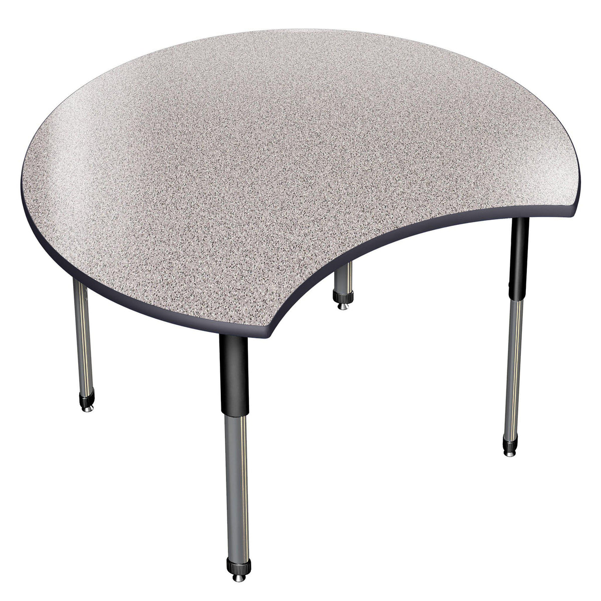 Aero Activity Table, 48" Chip, Oval Adjustable Height Legs