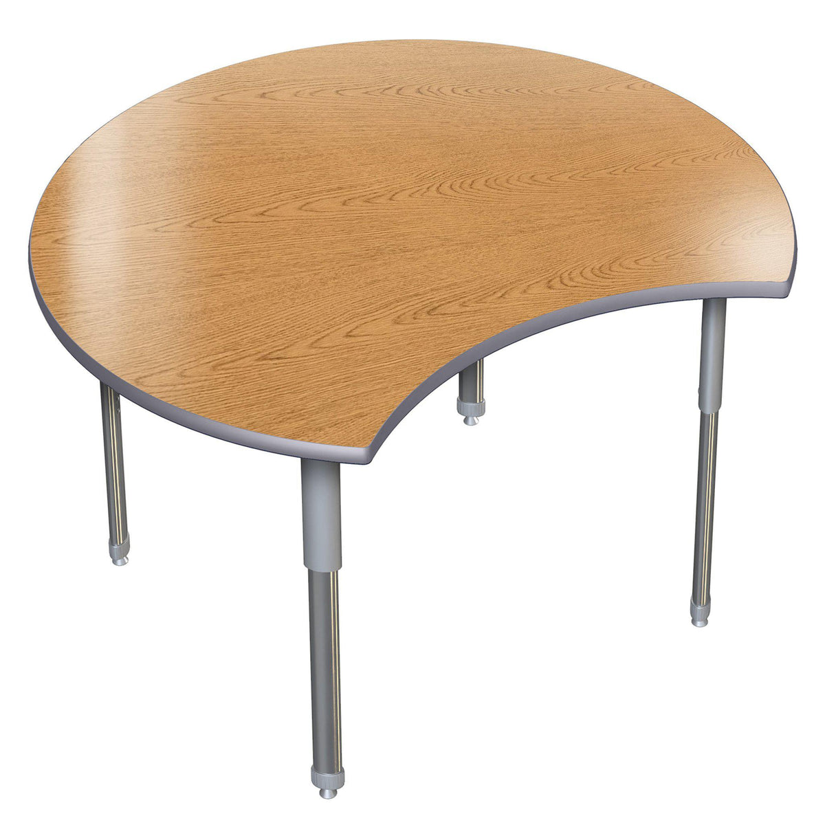 Aero Activity Table, 48" Chip, Oval Adjustable Height Legs