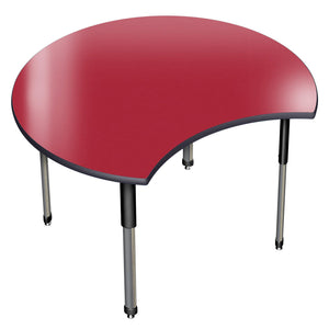 Aero Activity Table, 48" Chip, Oval Adjustable Height Legs