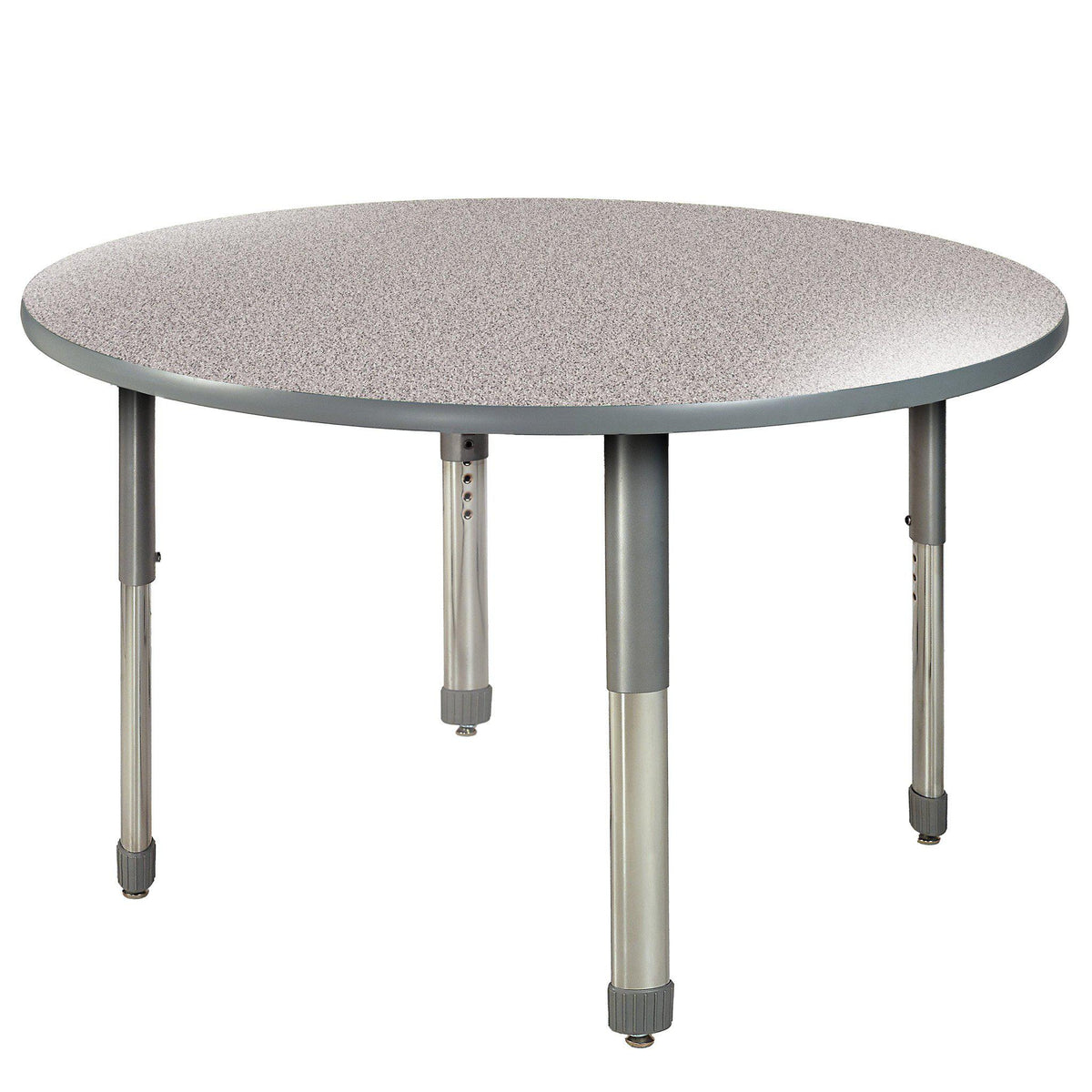 Aero Activity Table, 42" Circle, Oval Adjustable Height Legs