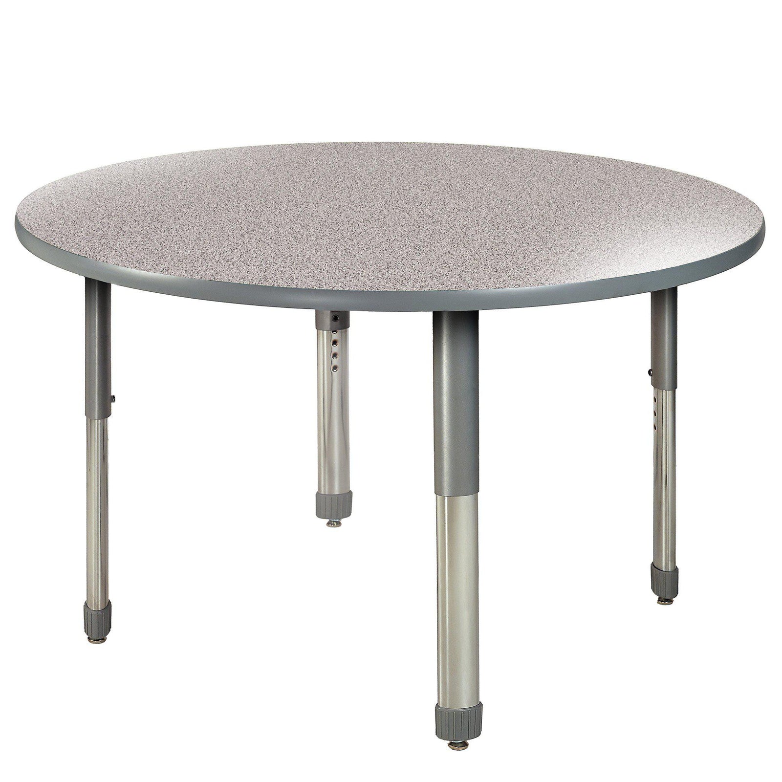Aero Activity Table, 42" Circle, Oval Adjustable Height Legs