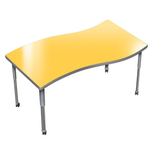 Aero Activity Table, 30" x 60" Surge, Oval Adjustable Height Legs
