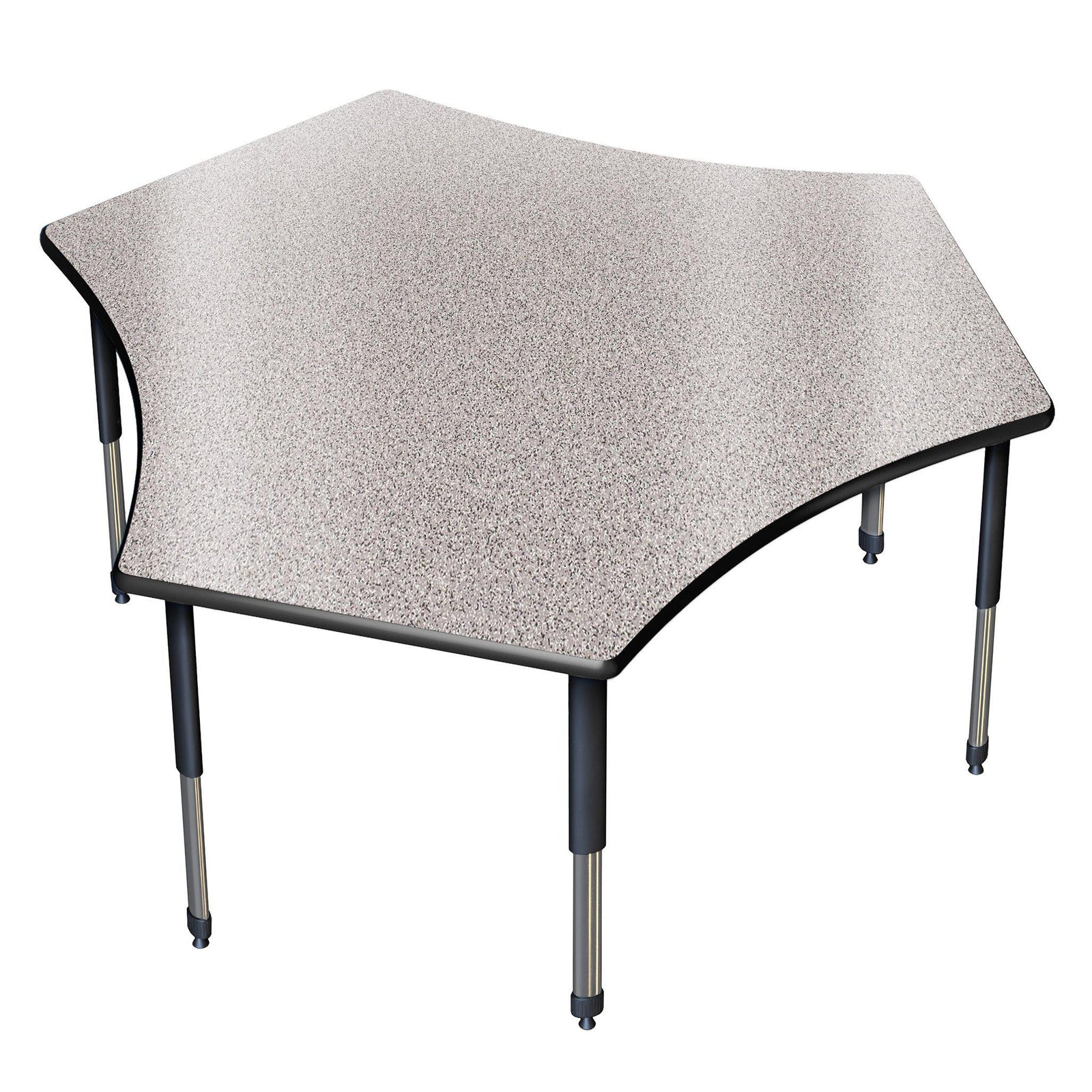 Aero Activity Table, 60" x 72" Team, Oval Adjustable Height Legs