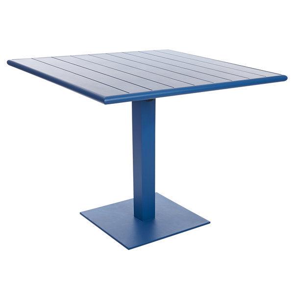 Beachcomber Margate Outdoor/Indoor 24" x32" Aluminum Dining Height Table