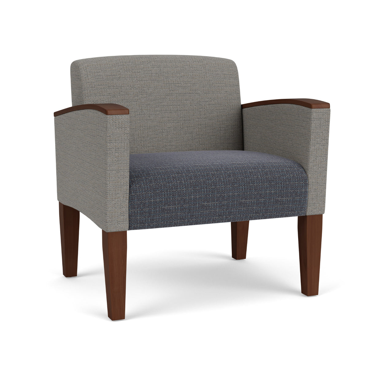 Belmont Collection Reception Seating, Oversize Guest Chair, 500 lb. Capacity, Designer Fabric Upholstery, FREE SHIPPING
