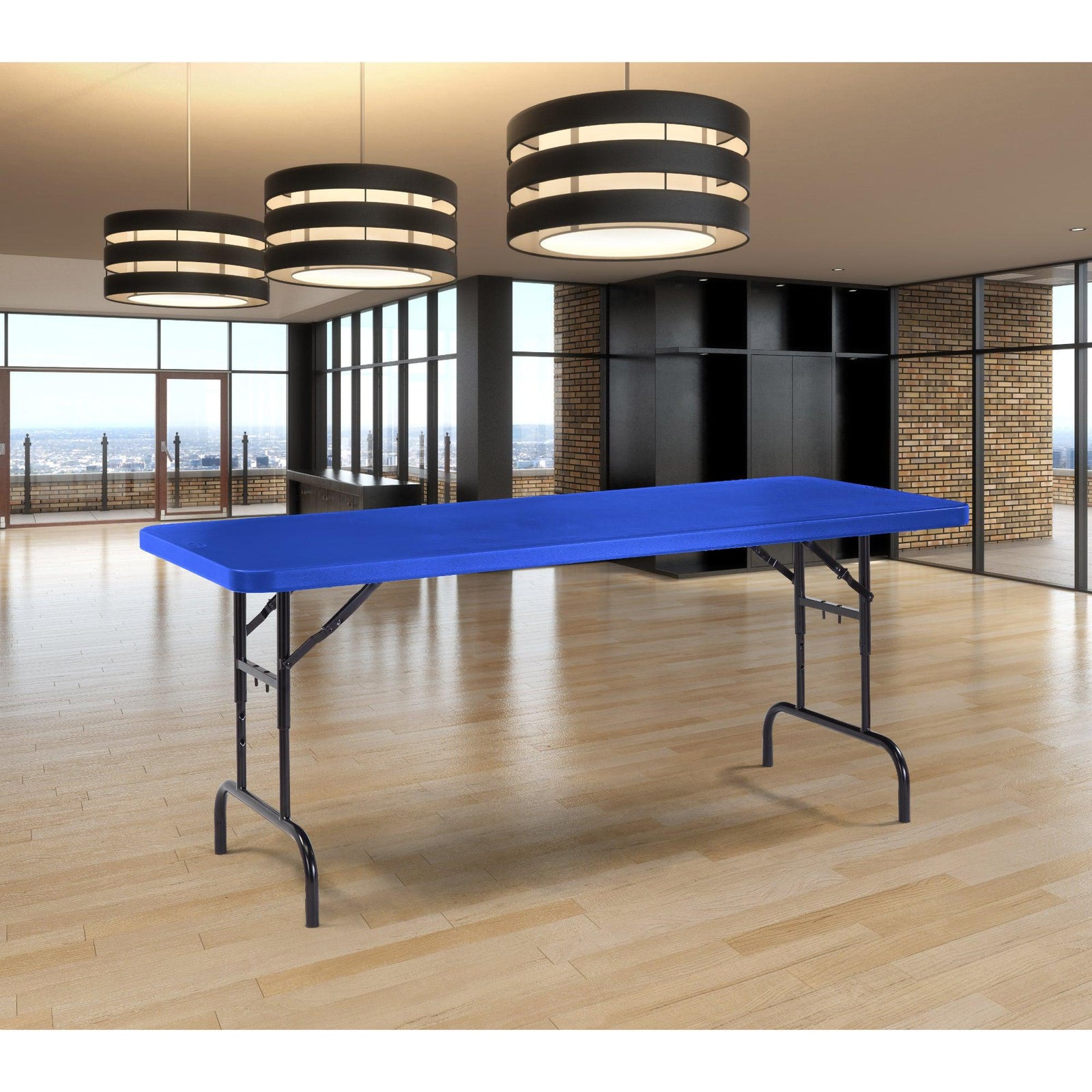 Modesty Panel for Height-Adjustable Sit/Stand Flipper Table
