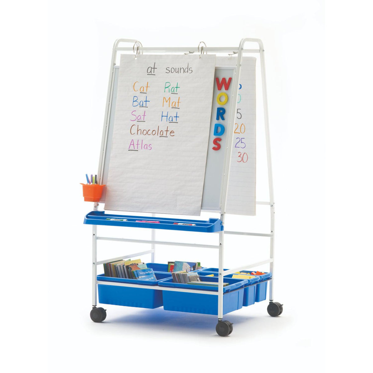 Basic Reading/Writing Center, Classic Tub Combo with Lids