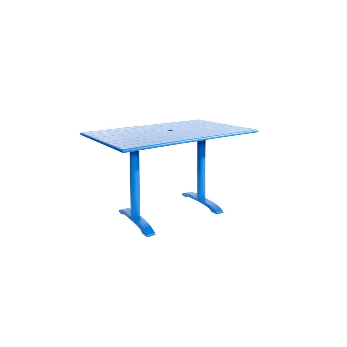 Beachcomber Bali Outdoor/Indoor 32" x 48" Aluminum Bar Height Table