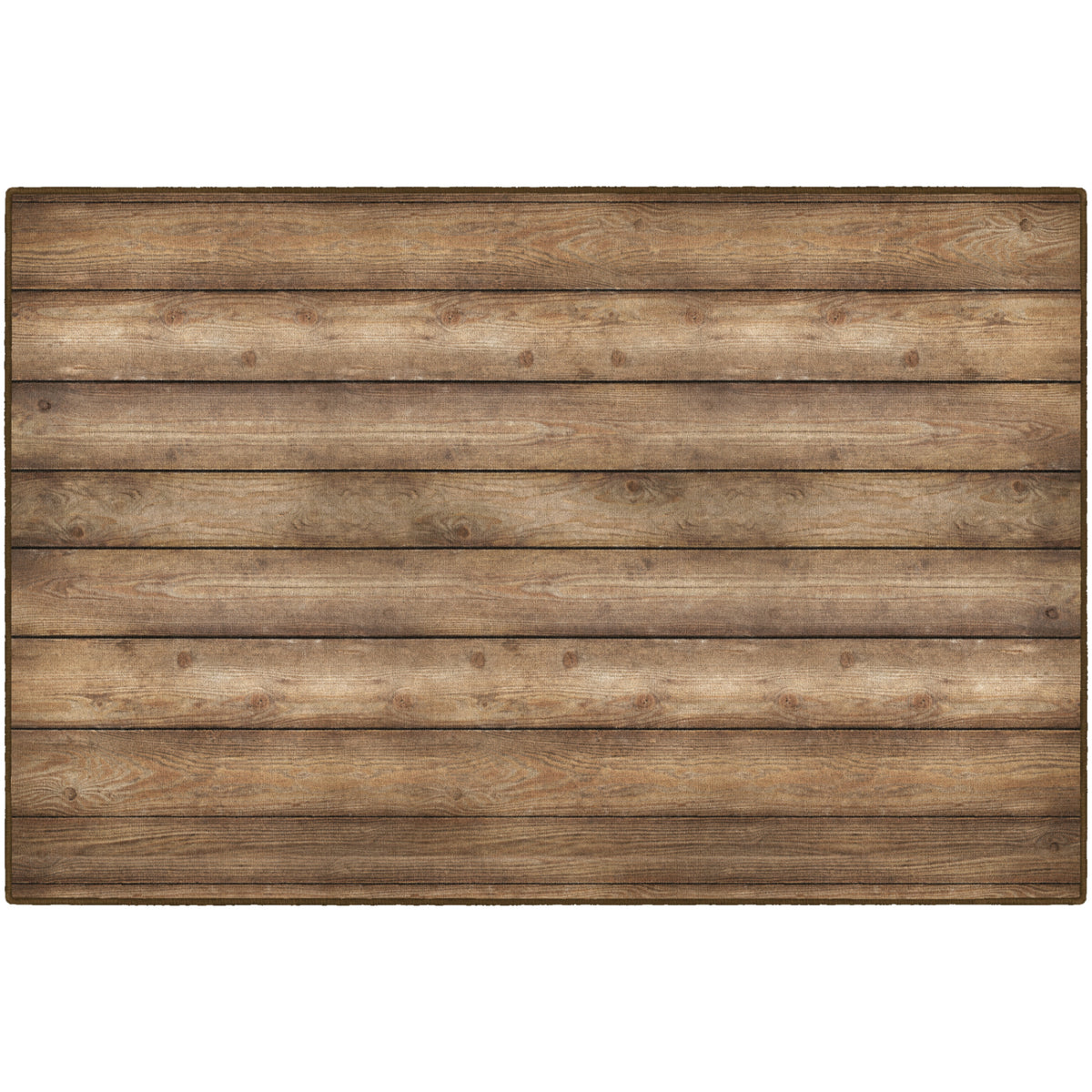Schoolgirl Style Industrial Chic Rustic Wood Rugs