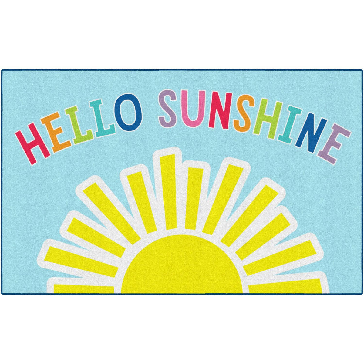 Schoolgirl Style Hello Sunshine Happy Sun Rugs