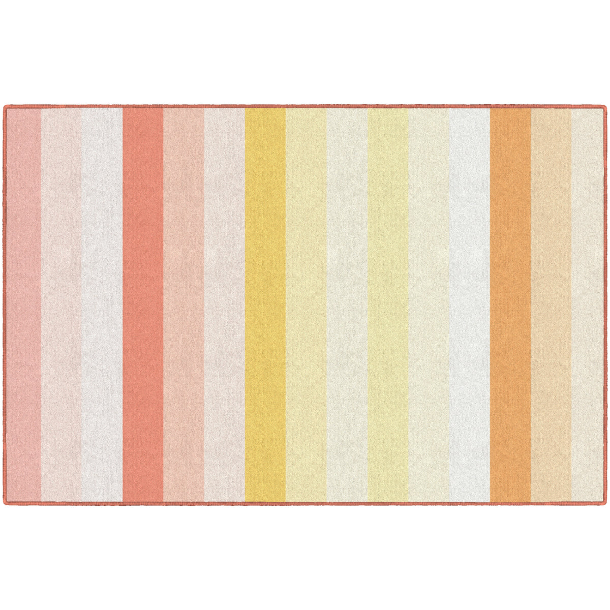 Schoolgirl Style Simply Safari Sunset Stripes Rugs