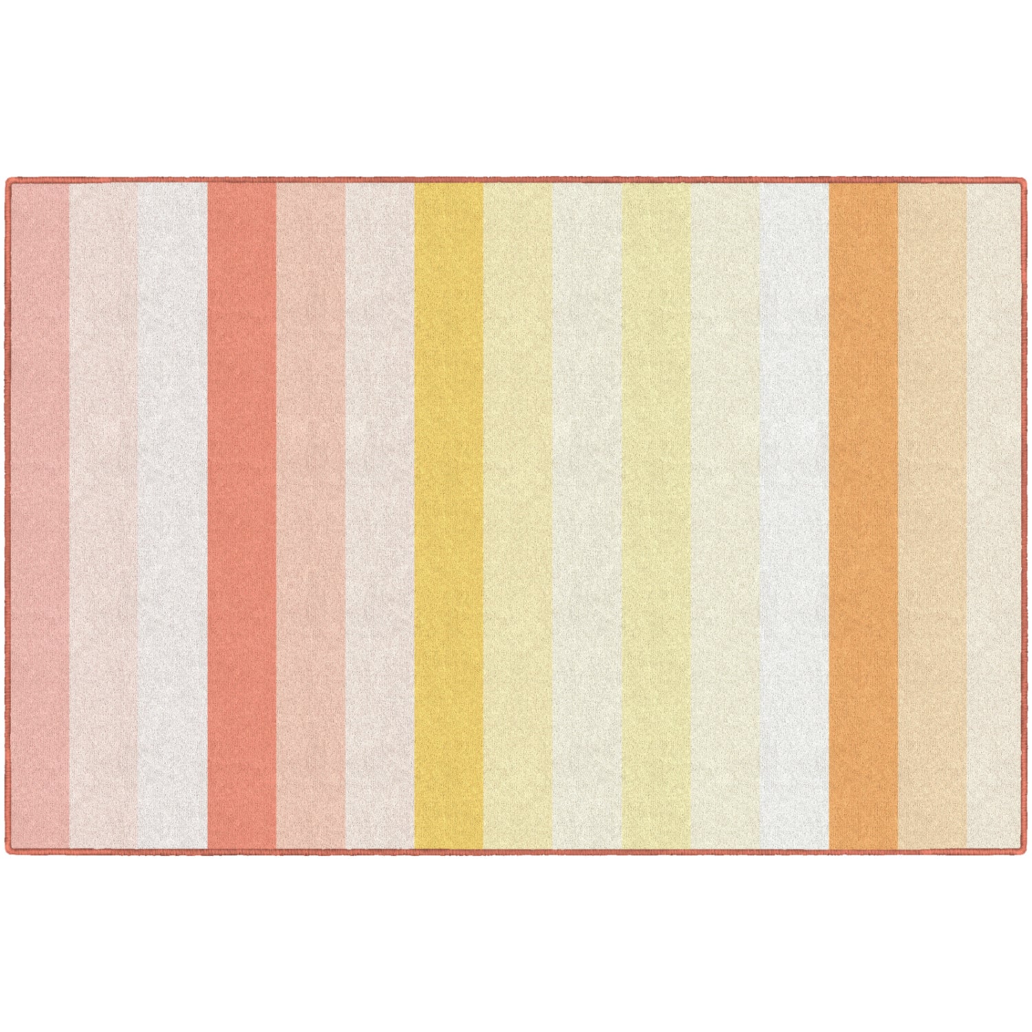Schoolgirl Style Simply Safari Sunset Stripes Rugs