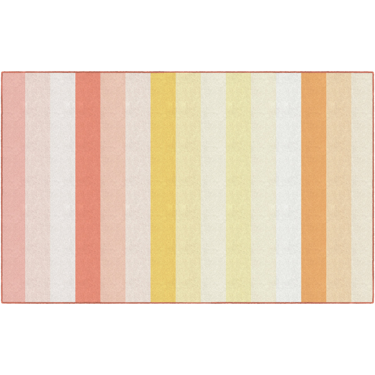 Schoolgirl Style Simply Safari Sunset Stripes Rugs