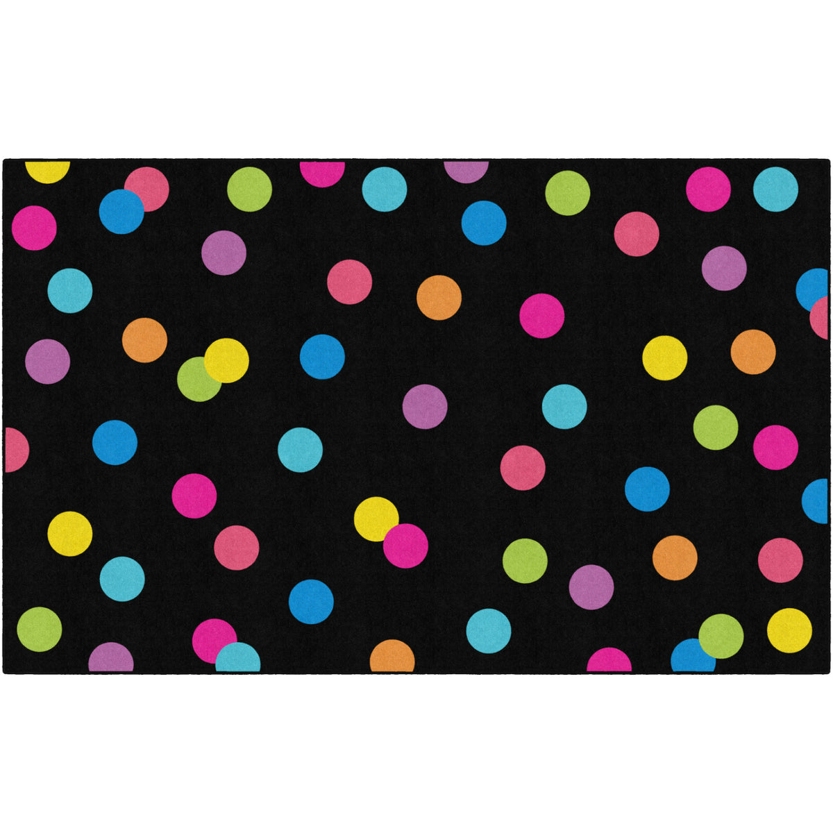 Schoolgirl Style Neon Dots Rugs