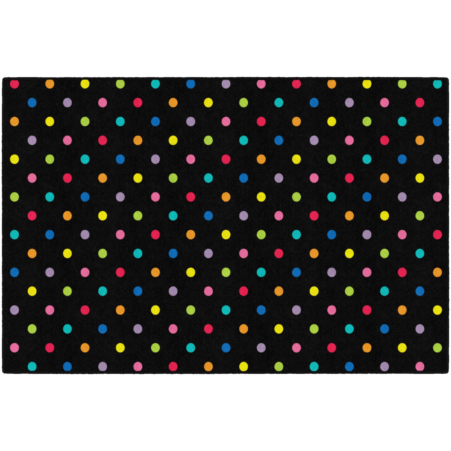 Schoolgirl Style Small Polka Dots Multi Rugs