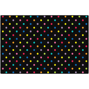 Schoolgirl Style Small Polka Dots Multi Rugs