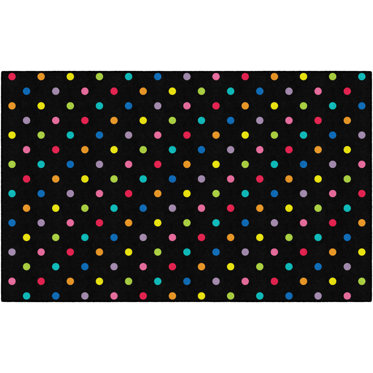 Schoolgirl Style Small Polka Dots Multi Rugs