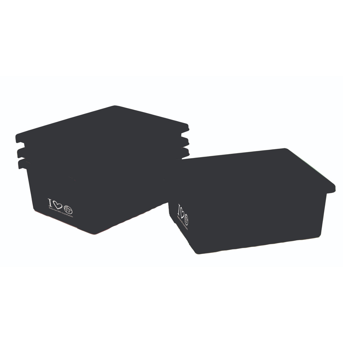 Leveled Reading Book Browser Cart with 9 Tubs, 100% Recycled Plastic Tubs