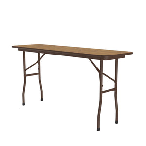 Solid Plywood Core Folding Table, Premium High-Pressure Laminate Top, 29" Fixed Height, 18" x 72"