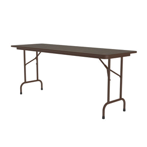 Solid Plywood Core Folding Table, Premium High-Pressure Laminate Top, 29" Fixed Height, 24" x 96"