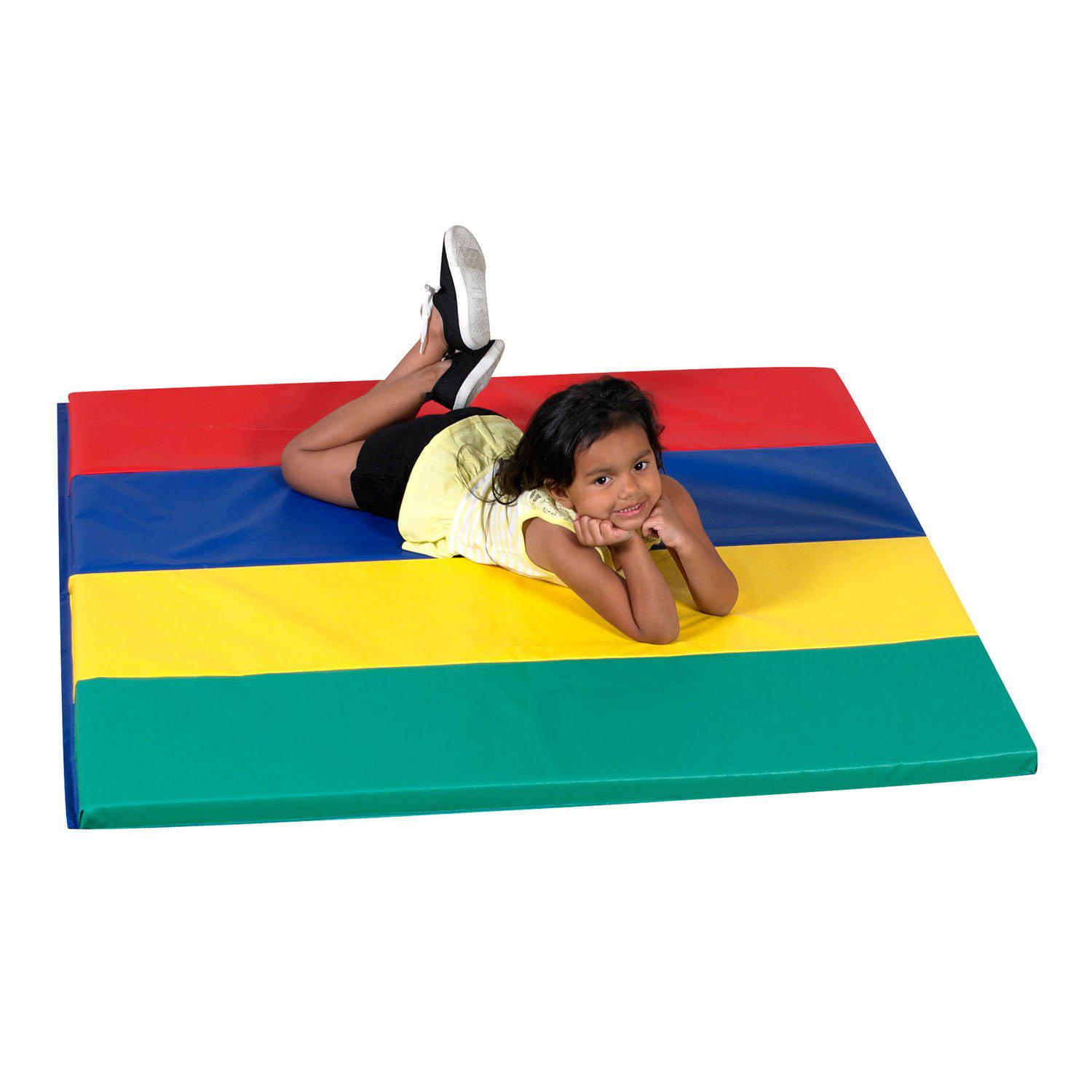 Rainbow Folding Gym Mat