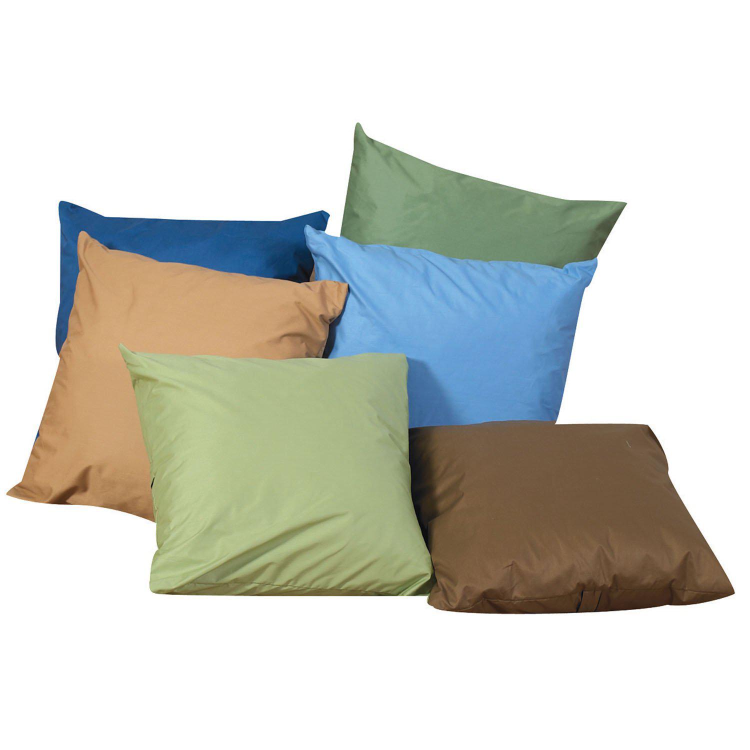 12" Cozy Throw Pillows - Woodland Colors- Set of 6