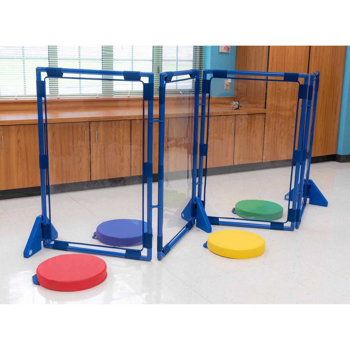 Clear Rectangle PlayPanel - Set of 4