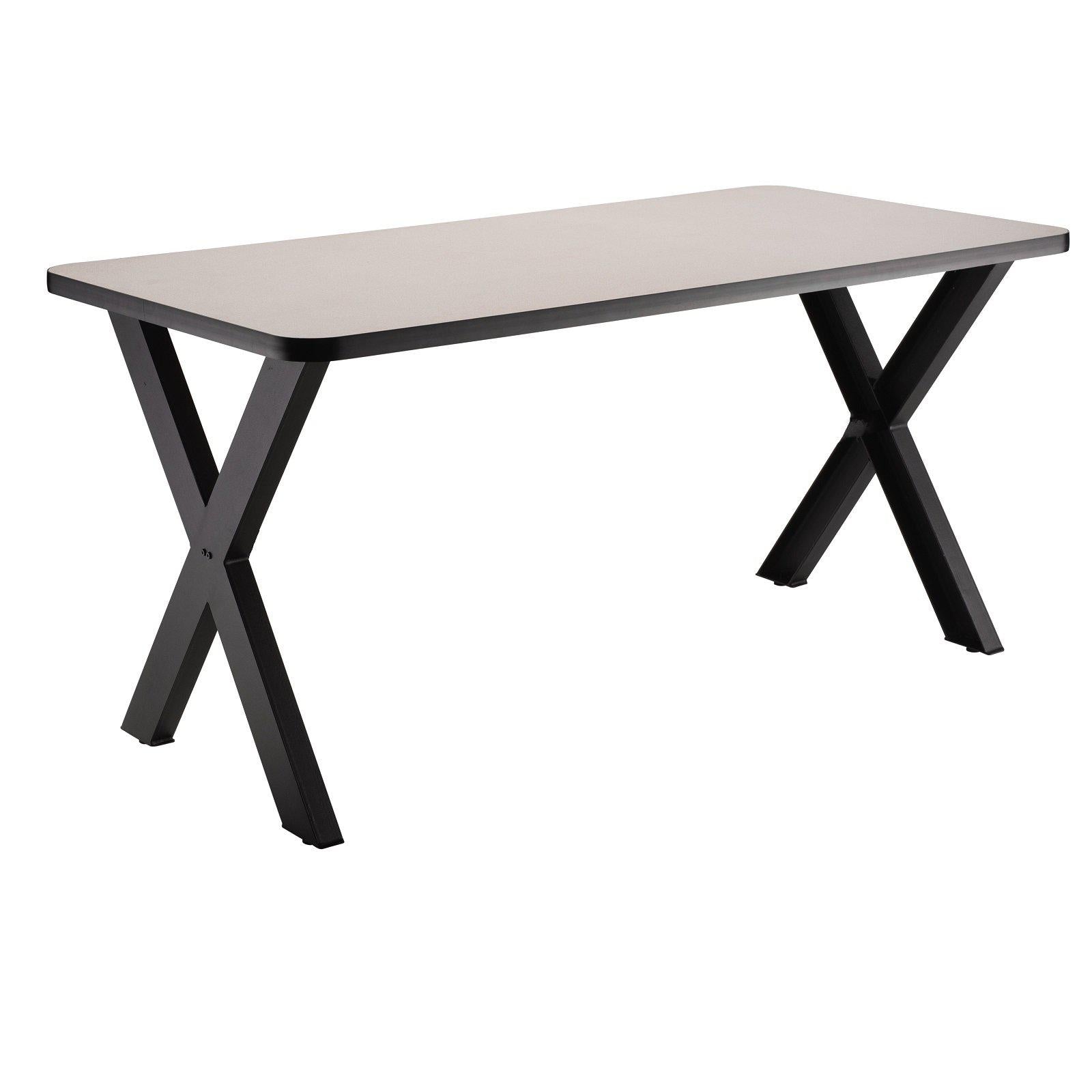 Collaborator Table, 30" x 72", Rectangle, 30" Dining Height, High Pressure Laminate Top, Particleboard Core