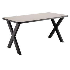 Collaborator Table, 36" x 72", Rectangle, 30" Dining Height, High Pressure Laminate Top, MDF Core