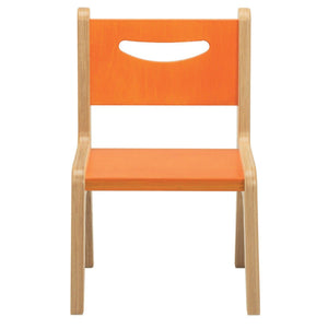 Whitney Plus Chair, 10" Seat Height, Orange