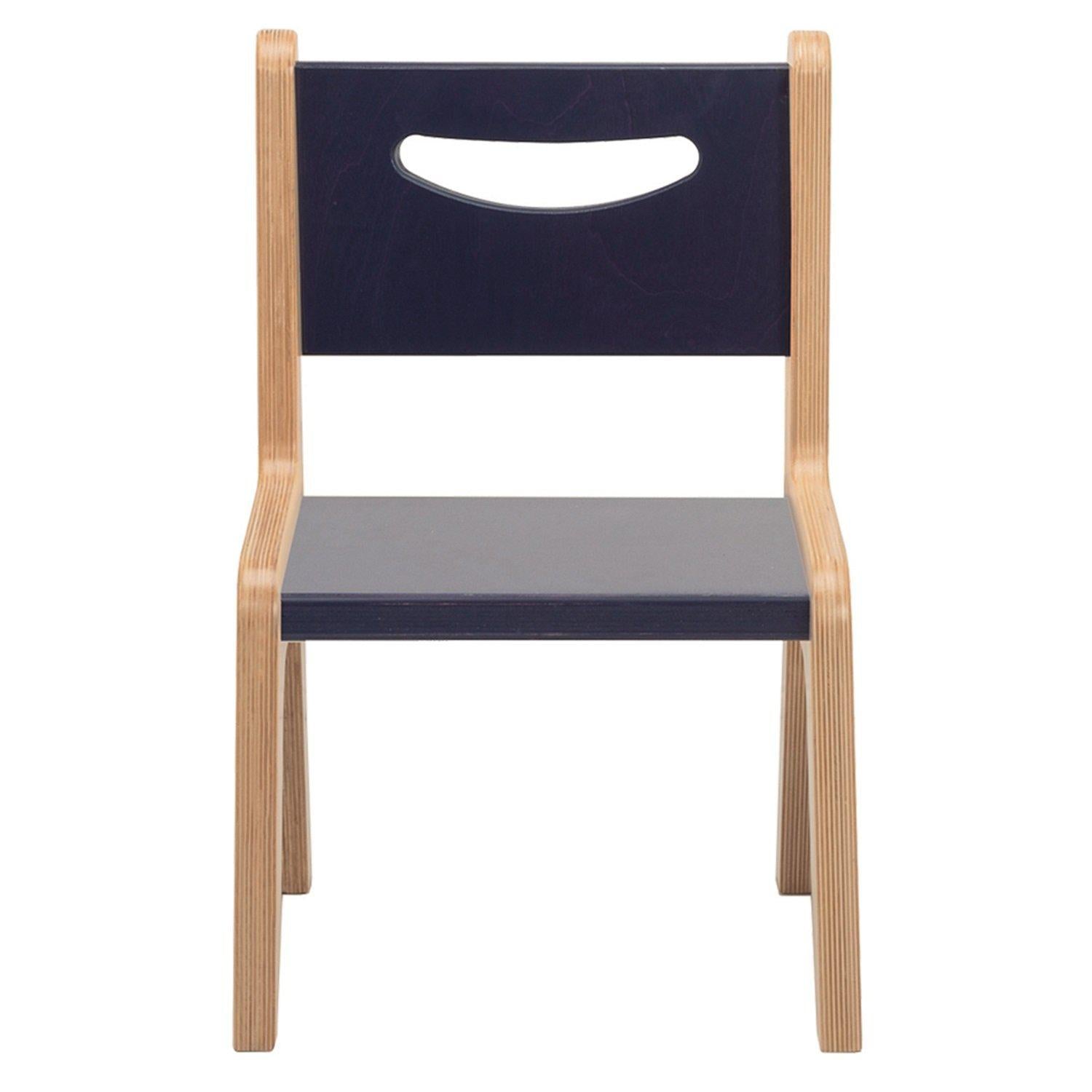 Whitney Plus Chair, 10" Seat Height, Scandinavian Blue