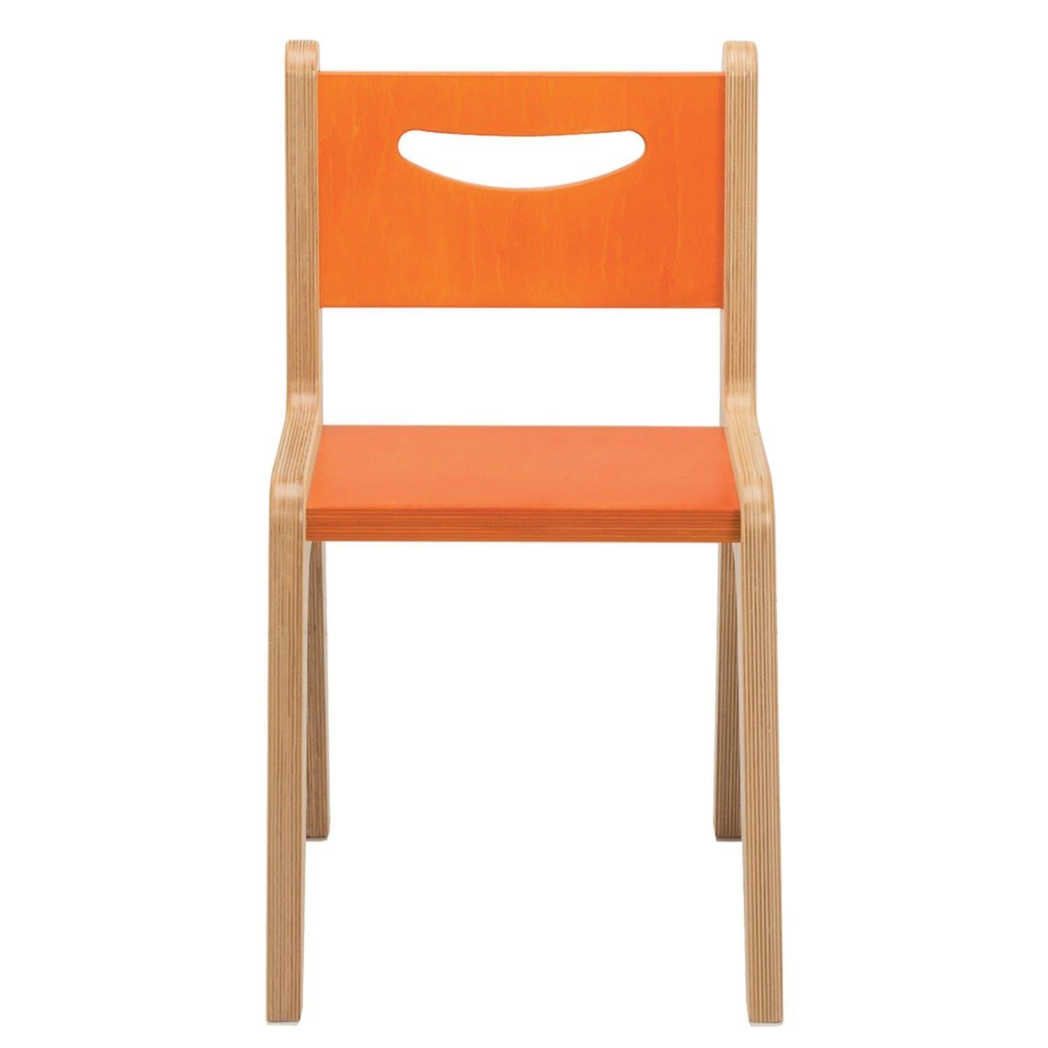 Whitney Plus Chair, 14" Seat Height, Orange