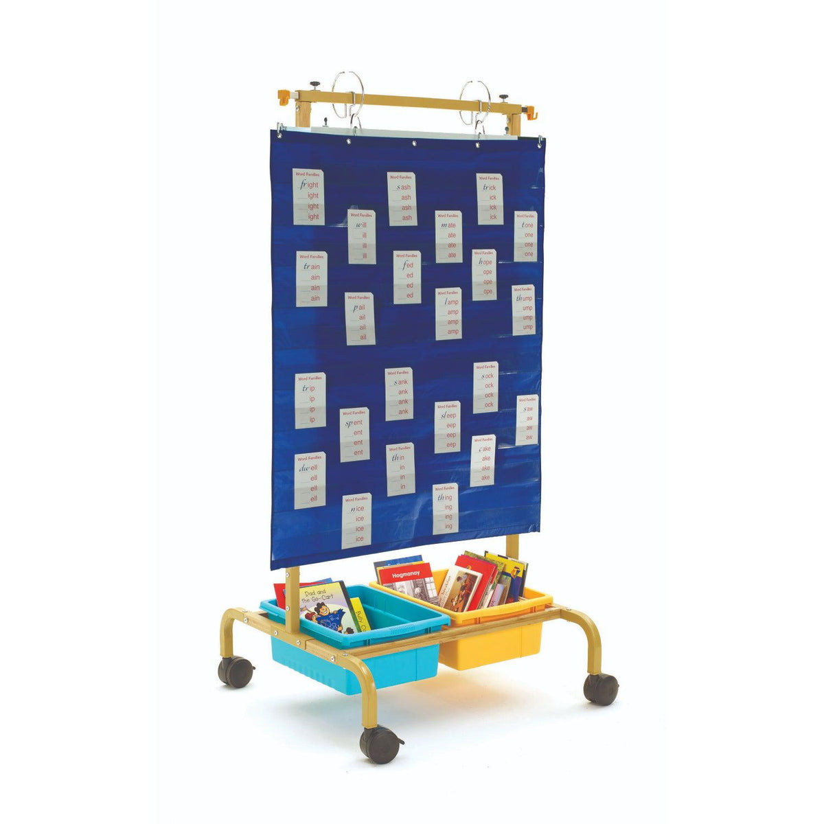 Bamboo Deluxe Chart Stand with Vibrant Tub Combo