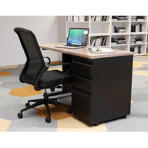 Teacher CSR Mobile Rectangular Teacher's Desk, 60" x 30"