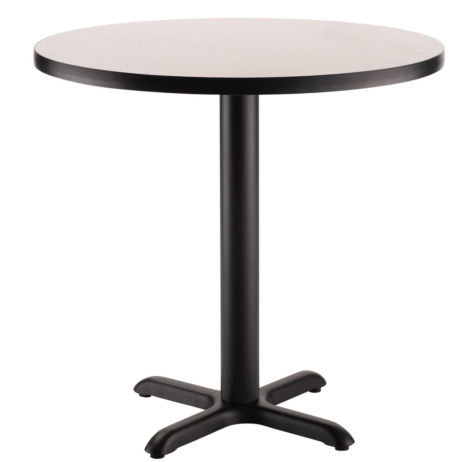 Café Table, 42" Round, "X" Base, 30" Dining Height