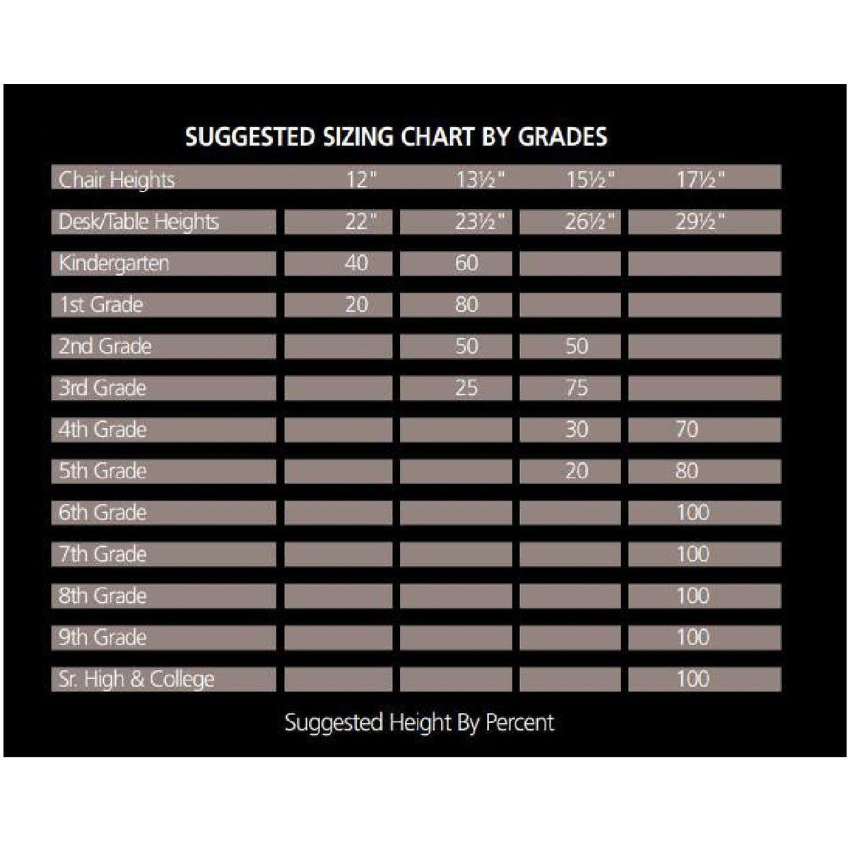 Open Front Adjustable Height Desk, 18" x 24" Solid Hard Plastic Silver Top,  Chrome Frame, Black Book Box - QUICK SHIP
